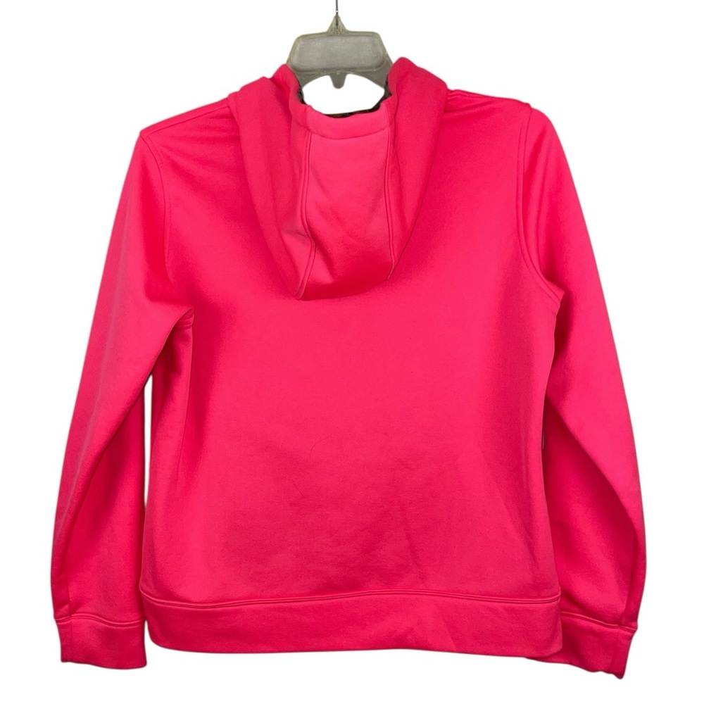 Under Armor Coldgear pink & camo hoodie. Size large GUC-see photos - Picture 6 of 11